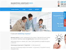 Tablet Screenshot of marketing-szeptany.info